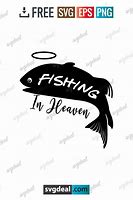 Image result for Fishing in Heaven Free SVG