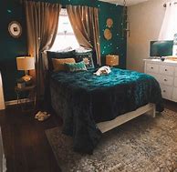 Image result for Bedroom Blue Bohemian