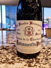 Image result for Charbonniere Chateauneuf Pape Cuvee Speciale Hautes Brusquieres