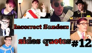 Image result for Virgil Sanders Sides Incorrect Quotes