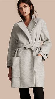 Image result for Belted Wool Coat