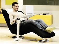 Image result for Ergonomic Chair with Laptop Stand
