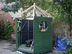 Image result for Hexagon Shed Plans