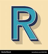 Image result for Typography Letter R