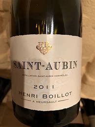 Bilderesultat for Henri Boillot Saint Aubin Blanc