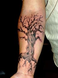 Image result for Gothic Tree Tattoo