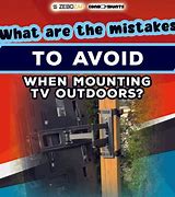 Image result for Outdoor TV Setup