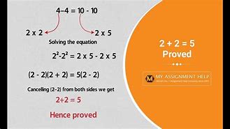 Image result for Experiment Where 2 Plus 2 Equals 5