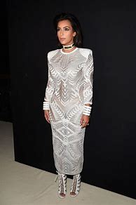 Image result for Kim Kardashian Paris Dress