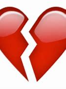 Image result for Single Emoji Broken Heart