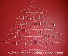 Image result for DIY Christmas Tree with Wire Hangers