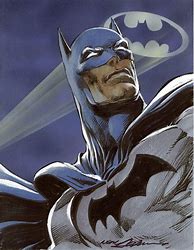 Image result for Neal Adams Batman Comic Book Art