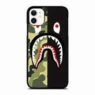 Image result for iPhone 13 Mini Camo BAPE Shark Case