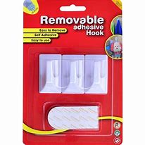 Image result for Wide Large Single Hook Adhesive