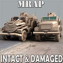 Image result for Destroyed MRAP