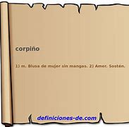 Image result for corpezuelo