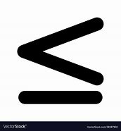 Image result for Less than Sign Symbol