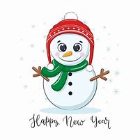 Image result for Happy New Year Snowman
