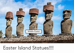 Image result for Easter Island Funny