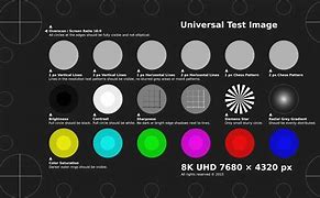Image result for 8K Color Test