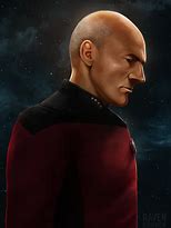 Image result for Admiral Picard Combadge