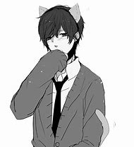 Image result for Anime Cat Boy Child