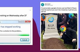 Image result for Internet Explorer Meme Death