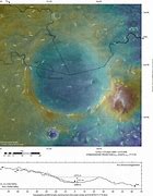 Image result for Mars Crater Map