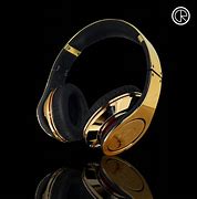 Image result for 24 Karat Gold Headphones