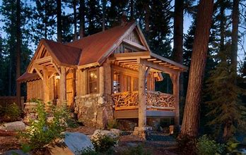 Image result for Gray Wooden Cabin