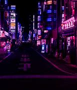 Image result for Japan Street Aesthetic Night