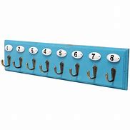 Image result for Coat Hooks Wall Mounted Numbered