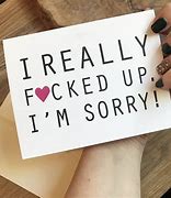 Image result for Sorry for I'll Do It Again