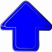 Image result for Small Blue Arrow Up Clip Art
