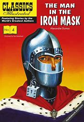 Image result for Man in the Iron Mask Book Cover