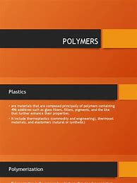 Image result for Polymer Chemisrtryu