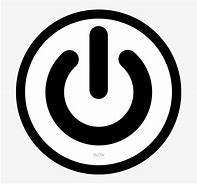 Image result for Power Button White