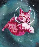 Image result for A Cat in Space Art