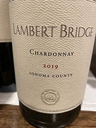 Image result for Lambert Bridge Chardonnay Sonoma County