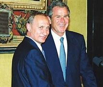 Image result for Putin Bush Rosary