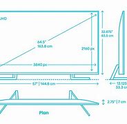 Image result for TV Size 64