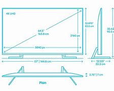 Image result for 64 Inches TV Dim