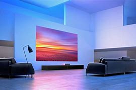 Image result for Projector Living Room Setup