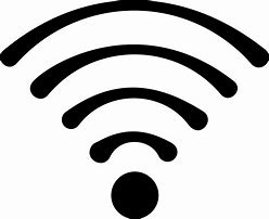 Image result for A Cartoon Wi-Fi Black and White