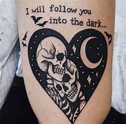 Image result for Dark Gothic Love Tattoo