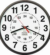 Image result for 12 Hour Clock and 24 Hour Clock