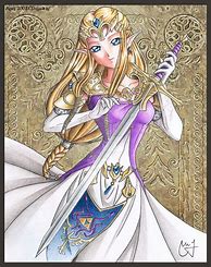Image result for Zelda Anime Art