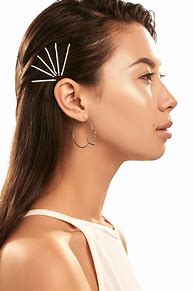 Image result for Double Sided Hair Clips