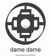 Image result for Dame Dame Adinkra Symbol