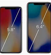 Image result for iPhone X plus Screen Size